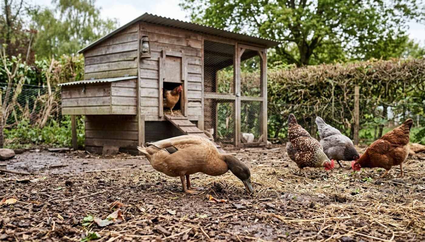 Comment intégrer le canard Kaki Campbell dans un écosystème de basse-cour ?