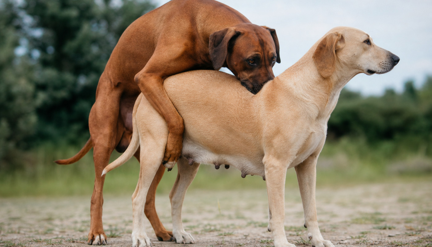 La saillie chez la chienne
